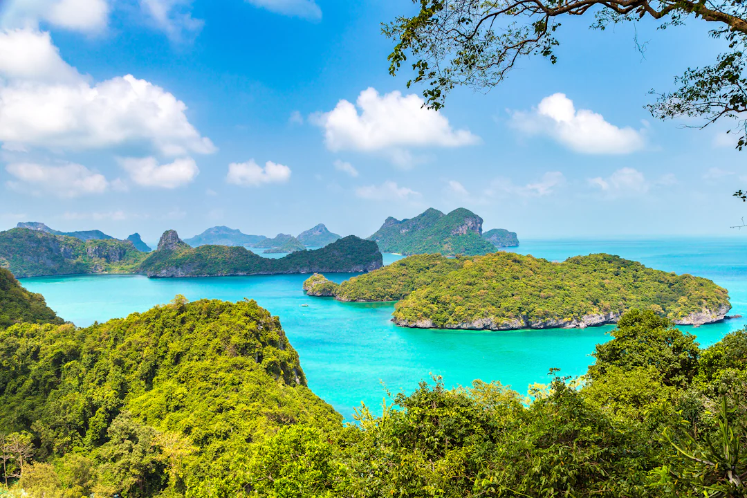 Combiné d'îles du sud de la Thaïlande